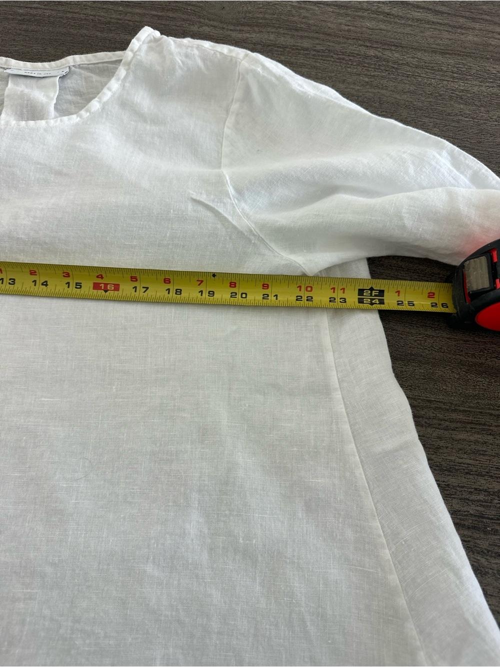 bryn Walker White Ruffle-Cuff Round-Neck Blouse - Picture 7 of 9